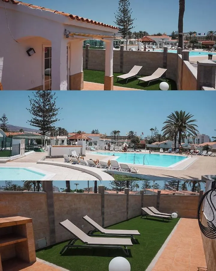 شقة Bungalow Los Arcos ماسبالوماس